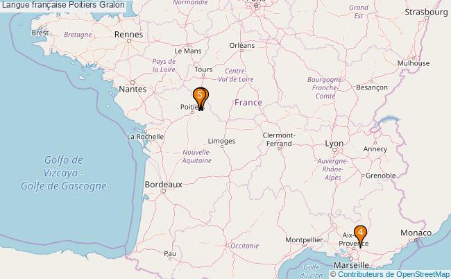 plan Langue française Poitiers Associations langue française Poitiers : 7 associations