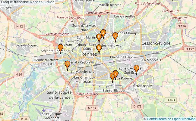 plan Langue française Rennes Associations langue française Rennes : 15 associations