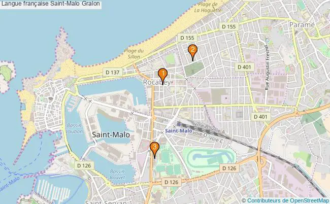 plan Langue française Saint-Malo Associations langue française Saint-Malo : 5 associations