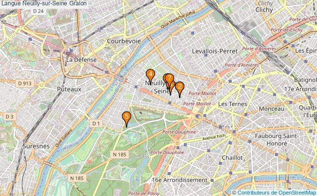plan Langue Neuilly-sur-Seine Associations langue Neuilly-sur-Seine : 10 associations