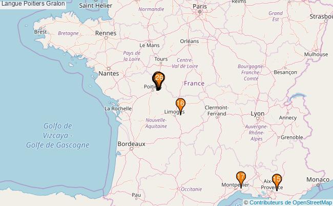 plan Langue Poitiers Associations langue Poitiers : 28 associations