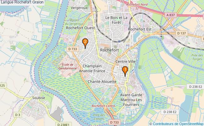 plan Langue Rochefort Associations langue Rochefort : 5 associations