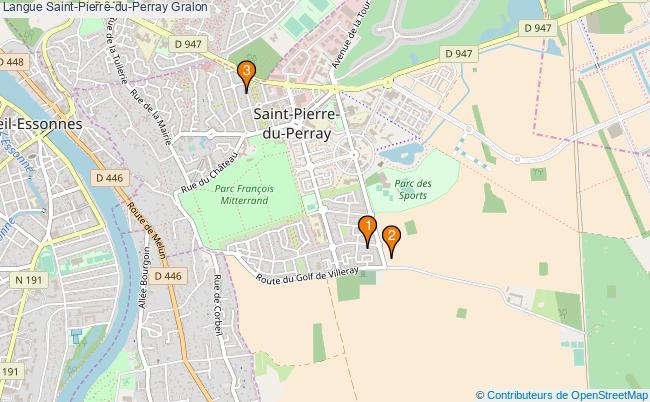 plan Langue Saint-Pierre-du-Perray Associations langue Saint-Pierre-du-Perray : 4 associations