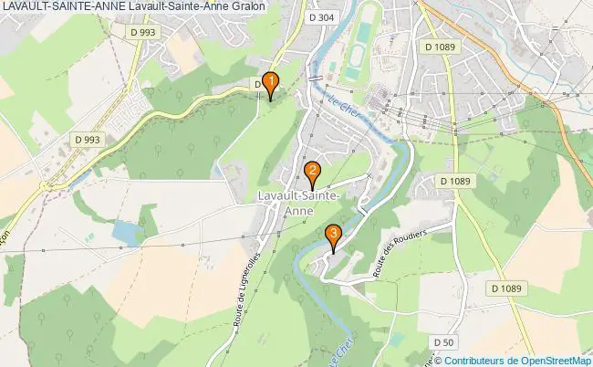 plan LAVAULT-SAINTE-ANNE Lavault-Sainte-Anne Associations LAVAULT-SAINTE-ANNE Lavault-Sainte-Anne : 3 associations