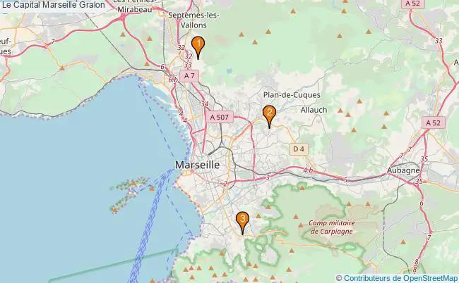 plan Le Capital Marseille Associations Le Capital Marseille : 5 associations