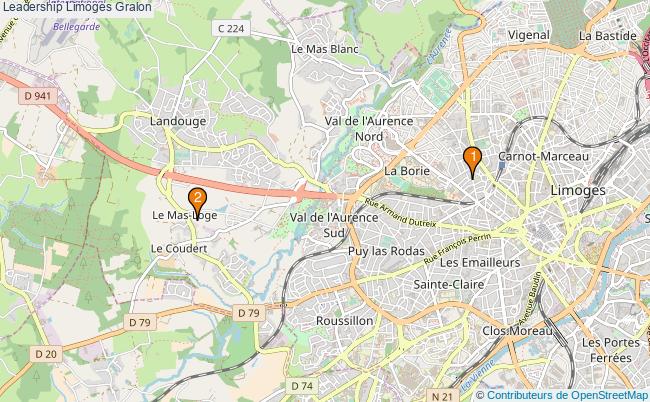 plan Leadership Limoges Associations leadership Limoges : 3 associations