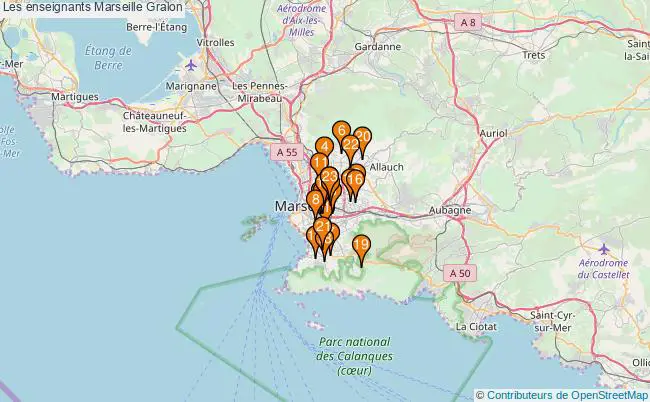 plan Les enseignants Marseille Associations Les enseignants Marseille : 29 associations