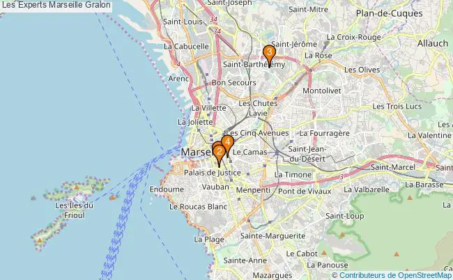 plan Les Experts Marseille Associations Les Experts Marseille : 8 associations