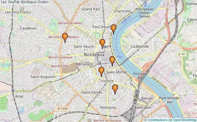 plan Les Grands Bordeaux Associations Les Grands Bordeaux : 10 associations