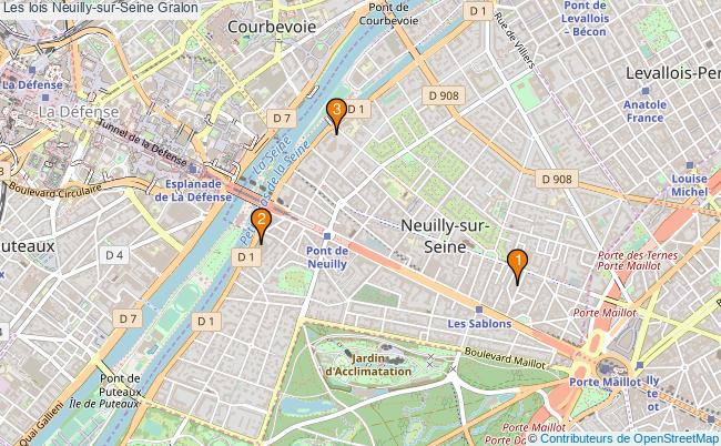 plan Les lois Neuilly-sur-Seine Associations Les lois Neuilly-sur-Seine : 4 associations