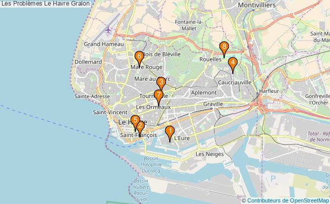 plan Les Problèmes Le Havre Associations Les Problèmes Le Havre : 8 associations