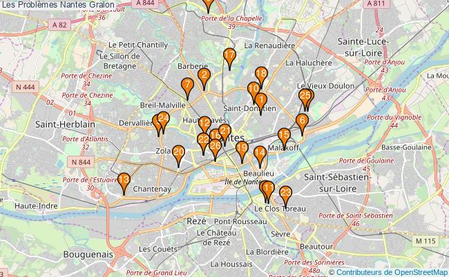 plan Les Problèmes Nantes Associations Les Problèmes Nantes : 25 associations