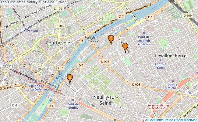 plan Les Problèmes Neuilly-sur-Seine Associations Les Problèmes Neuilly-sur-Seine : 3 associations