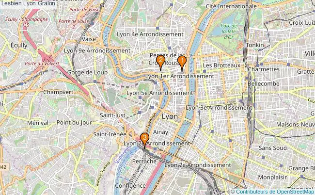 plan Lesbien Lyon Associations lesbien Lyon : 3 associations