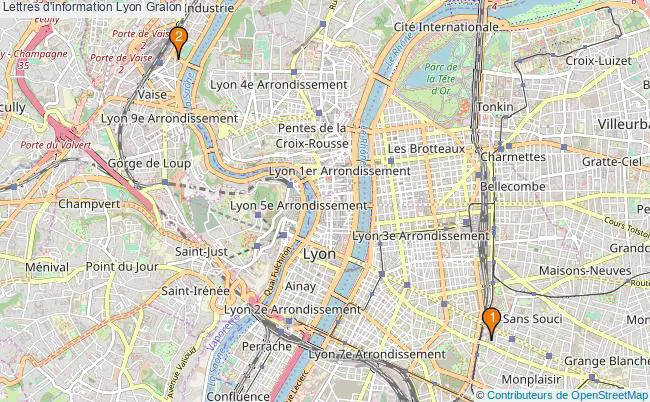 plan Lettres d'information Lyon Associations lettres d'information Lyon : 4 associations
