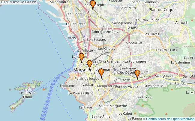 plan Liant Marseille Associations Liant Marseille : 5 associations