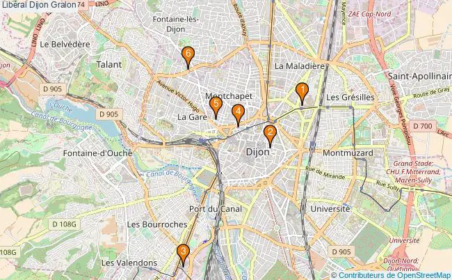 plan Libéral Dijon Associations libéral Dijon : 6 associations