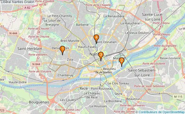 plan Libéral Nantes Associations libéral Nantes : 5 associations