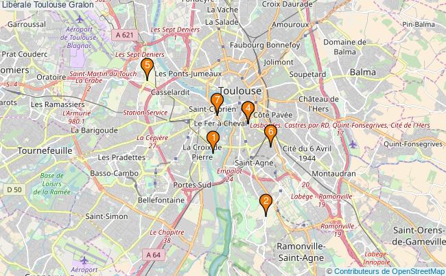 plan Libérale Toulouse Associations libérale Toulouse : 8 associations