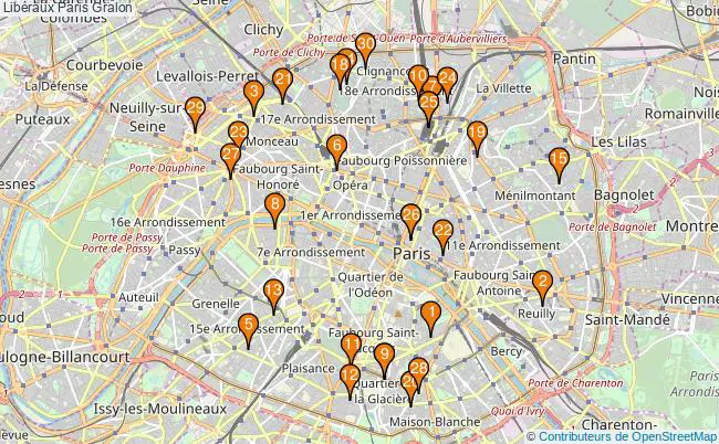 plan Libéraux Paris Associations libéraux Paris : 89 associations