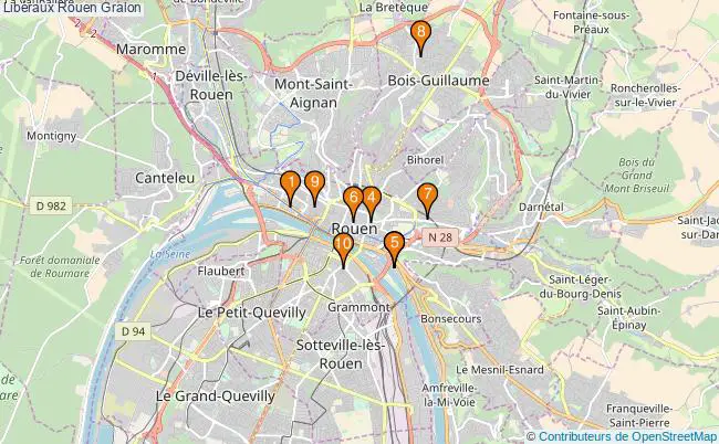 plan Libéraux Rouen Associations libéraux Rouen : 10 associations