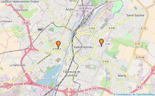 plan Libéraux Valenciennes Associations libéraux Valenciennes : 3 associations