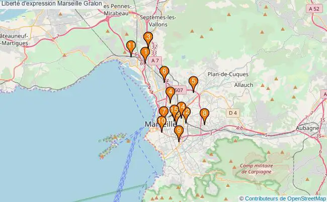 plan Liberté d'expression Marseille Associations liberté d'expression Marseille : 16 associations