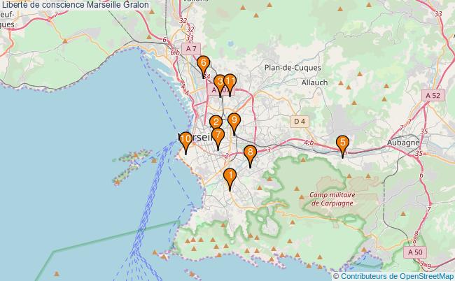 plan Liberté de conscience Marseille Associations liberté de conscience Marseille : 13 associations