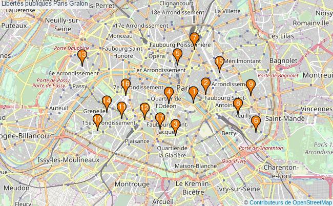plan Libertés publiques Paris Associations libertés publiques Paris : 21 associations