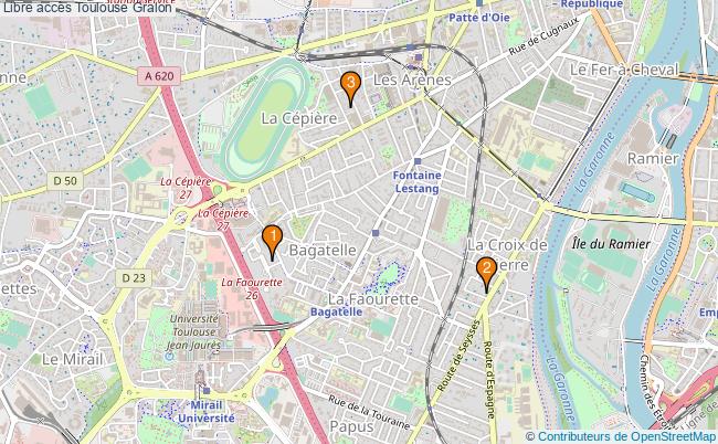 plan Libre accès Toulouse Associations libre accès Toulouse : 3 associations