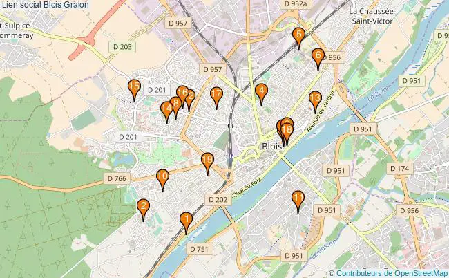 plan Lien social Blois Associations lien social Blois : 24 associations