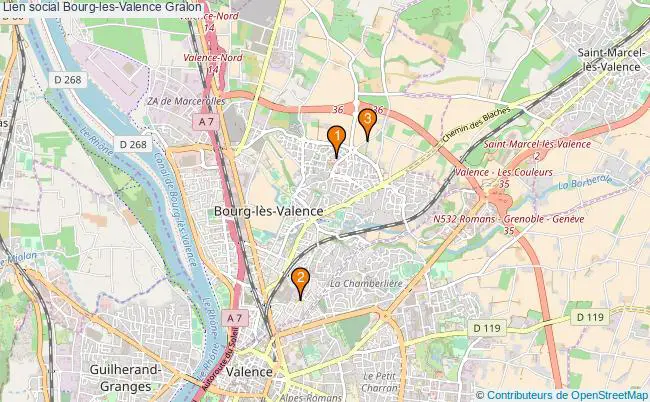 plan Lien social Bourg-les-Valence Associations lien social Bourg-les-Valence : 3 associations