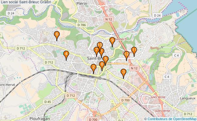 plan Lien social Saint-Brieuc Associations lien social Saint-Brieuc : 14 associations