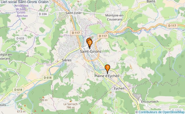 plan Lien social Saint-Girons Associations lien social Saint-Girons : 5 associations