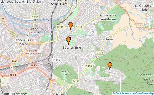 plan Lien social Sucy-en-Brie Associations lien social Sucy-en-Brie : 4 associations