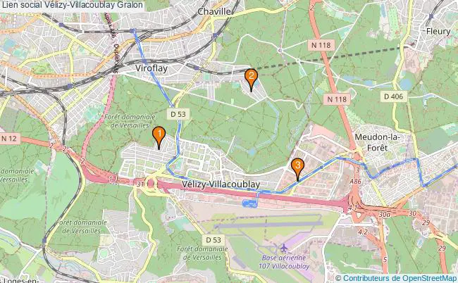 plan Lien social Vélizy-Villacoublay Associations lien social Vélizy-Villacoublay : 4 associations