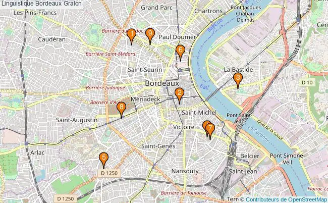 plan Linguistique Bordeaux Associations linguistique Bordeaux : 8 associations