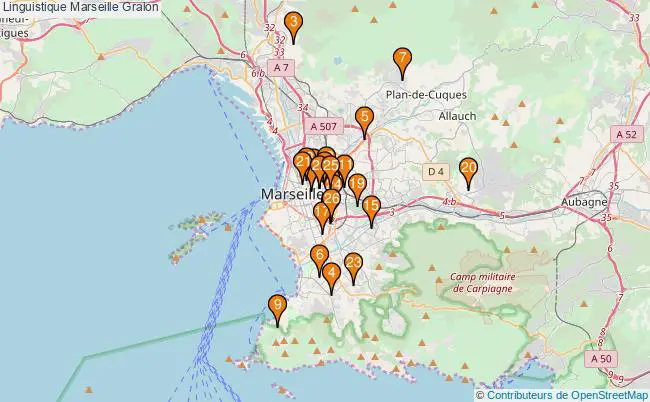 plan Linguistique Marseille Associations linguistique Marseille : 31 associations