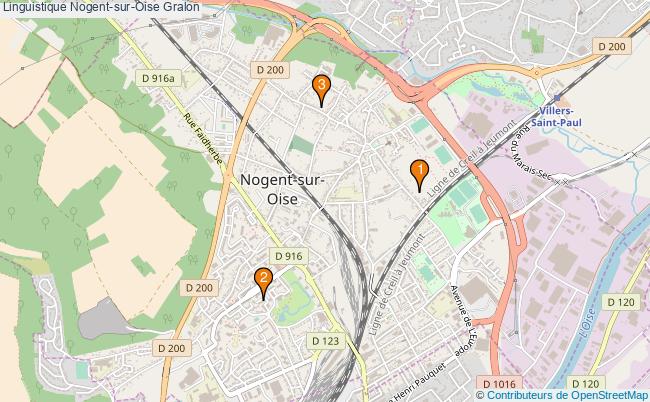 plan Linguistique Nogent-sur-Oise Associations linguistique Nogent-sur-Oise : 4 associations