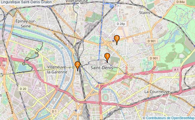 plan Linguistique Saint-Denis Associations linguistique Saint-Denis : 5 associations