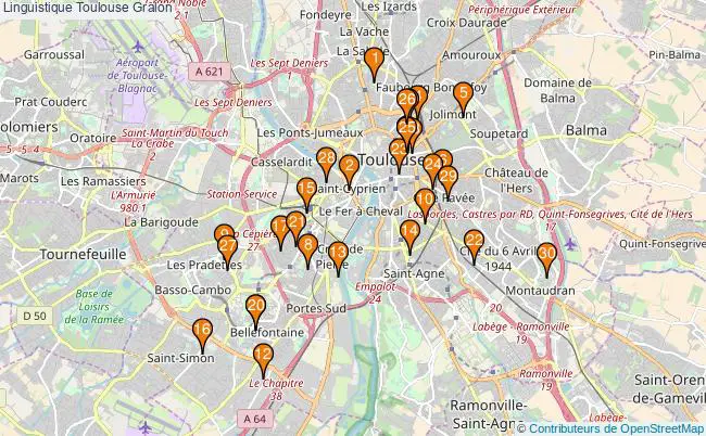 plan Linguistique Toulouse Associations linguistique Toulouse : 43 associations