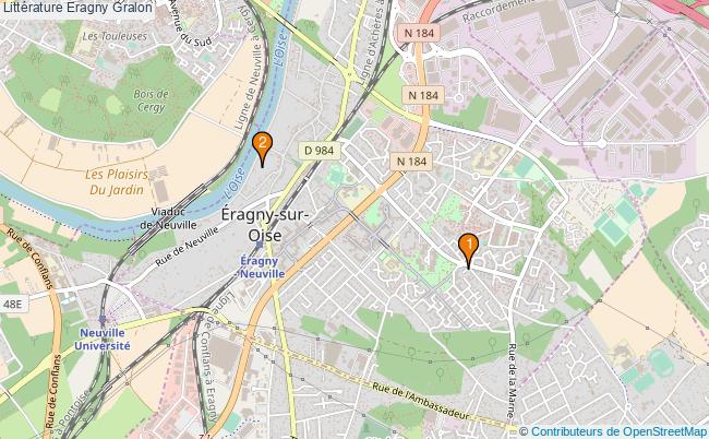 plan Littérature Eragny Associations littérature Eragny : 4 associations