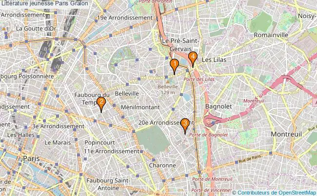 plan Littérature jeunesse Paris Associations littérature jeunesse Paris : 5 associations
