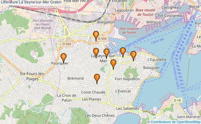 plan Littérature La Seyne-sur-Mer Associations littérature La Seyne-sur-Mer : 8 associations