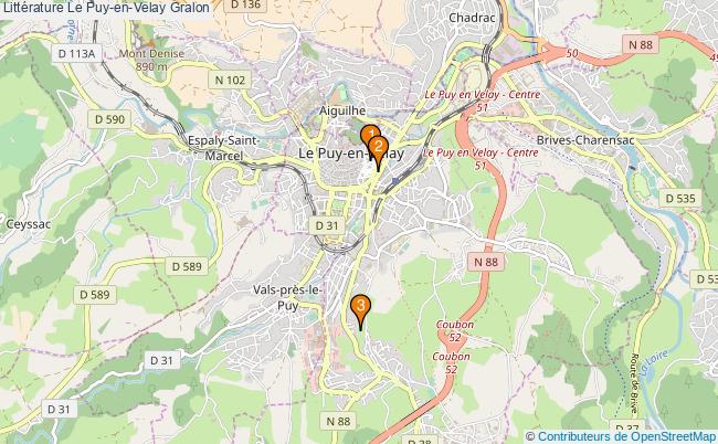 plan Littérature Le Puy-en-Velay Associations littérature Le Puy-en-Velay : 4 associations