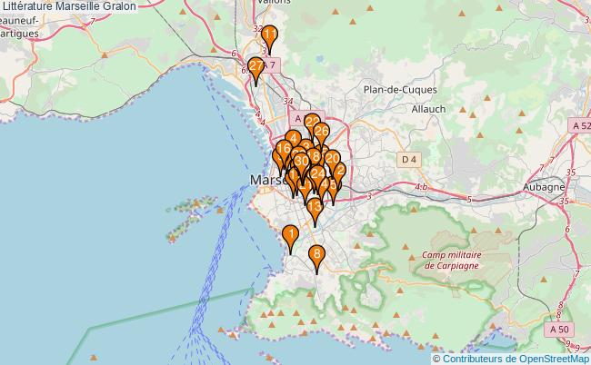 plan Littérature Marseille Associations littérature Marseille : 139 associations