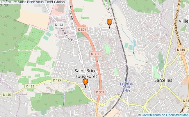 plan Littérature Saint-Brice-sous-Forêt Associations littérature Saint-Brice-sous-Forêt : 3 associations