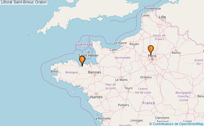 plan Littoral Saint-Brieuc Associations Littoral Saint-Brieuc : 5 associations