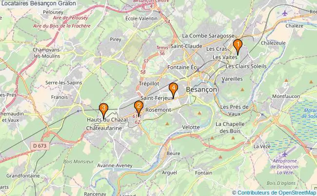 plan Locataires Besançon Associations Locataires Besançon : 4 associations