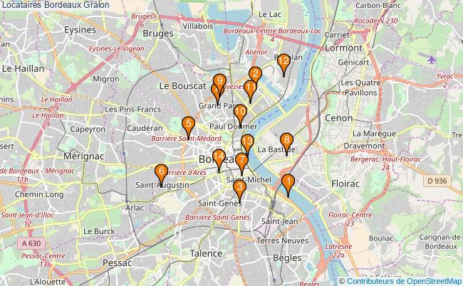 plan Locataires Bordeaux Associations Locataires Bordeaux : 19 associations